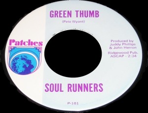 The Soul Runners - Green Thump - Patches